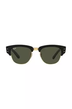 Солнцезащитные очки MEGA CLUBMASTER Ray-Ban, черный