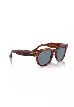 Солнцезащитные очки Mega Hawkeye Unisex Ray-Ban, крапчатые светло-коричневые