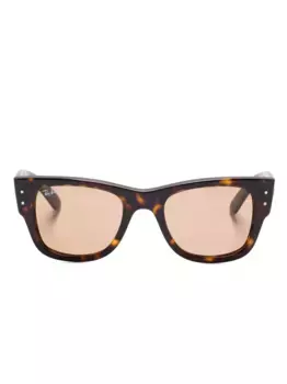 Солнцезащитные очки Mega Ray-Ban, коричневый
