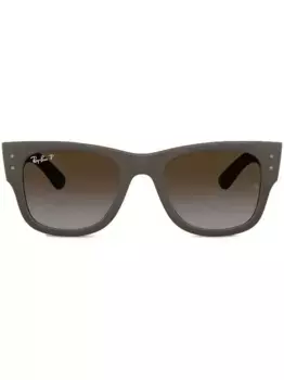 Солнцезащитные очки Mega Wayfarer Liteforce Ray-Ban, коричневый