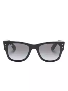 Солнцезащитные очки Mega Wayfarer Liteforce Ray-Ban, черный