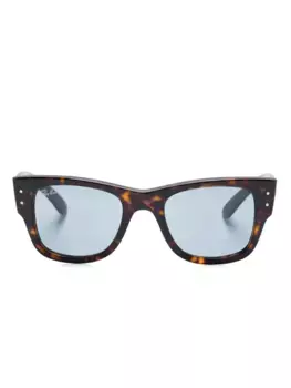 Солнцезащитные очки Mega Wayfarer Ray-Ban, коричневый