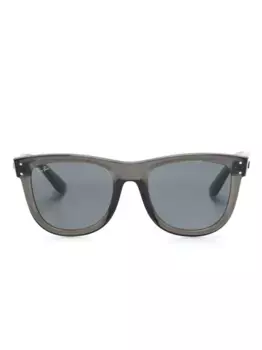 Солнцезащитные очки Mega Wayfarer Ray-Ban, серый