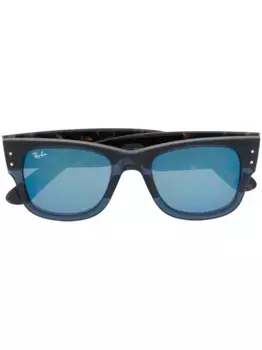 Солнцезащитные очки Mega Wayfarer Ray-Ban, синий