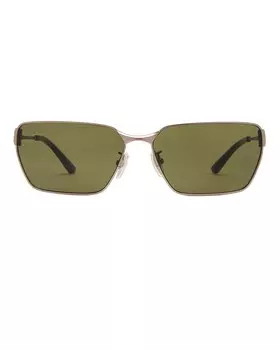 Солнцезащитные очки Меркурий Balenciaga, цвет Ruthenium & Green