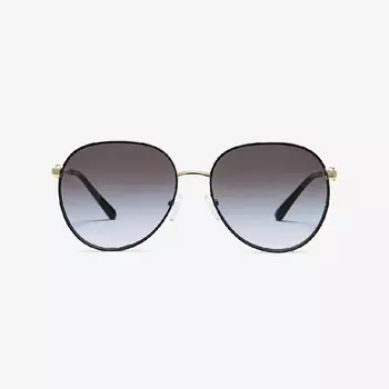 Солнцезащитные очки Michael Kors Empire Aviator, черный