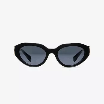 Солнцезащитные очки Michael Kors Empire Oval, черный