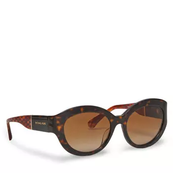 Солнцезащитные очки Michael Kors, коричневый
