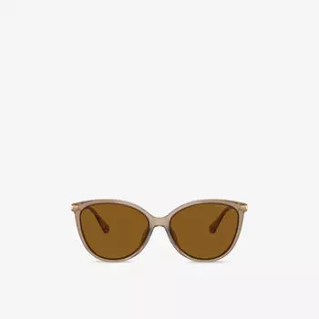 Солнцезащитные очки Michael Kors Mk2184U из ацетата, коричневый