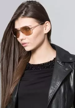 Солнцезащитные очки Michael Kors, светло-коричневый