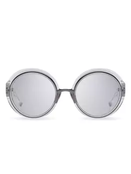 Солнцезащитные очки Micro-Round Dita Eyewear, белый