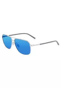 Солнцезащитные очки MIST TRAIL Columbia, цвет shiny silver/blue revo lens