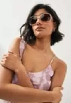 Солнцезащитные очки MIT ZIERAUSSCHNITTEN Next, розовый