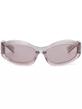 Солнцезащитные очки Miu Miu Eyewear Glimpse, фиолетовый