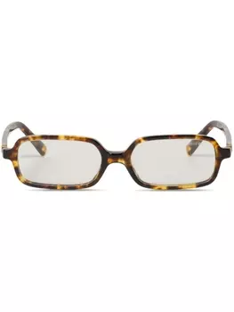 Солнцезащитные очки Miu Miu Eyewear Regard, коричневый