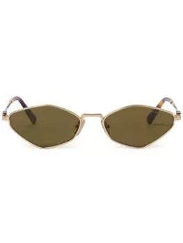 Солнцезащитные очки Miu Miu Eyewear Regard, золотой