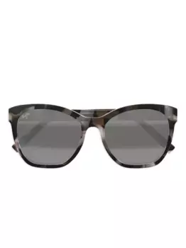 Солнцезащитные очки MJ0878S черепаховой расцветки Maui Jim, черный