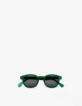 Солнцезащитные очки Модель #C с хрустальными линзами Зеленые Izipizi
