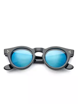 Солнцезащитные очки Mondo в круглой оправе Kador, черный