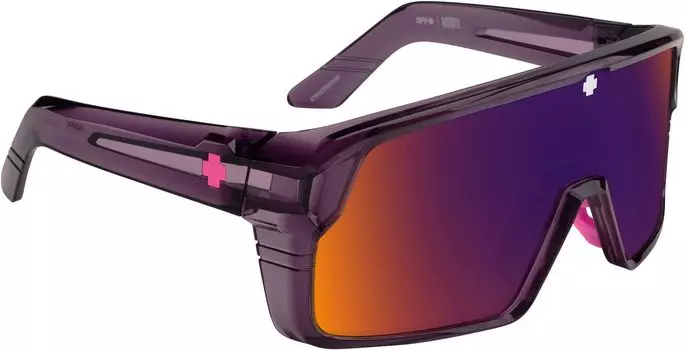 Солнцезащитные очки Monolith Spy Optic, цвет Translucent Dark Purple Happy Gray Green Dark Purple Spectra Mir