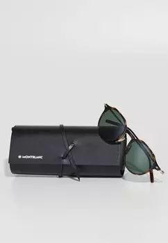 Солнцезащитные очки Mont Blanc, зеленый