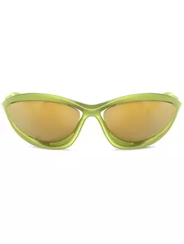 Солнцезащитные очки Morph Prada Eyewear, зеленый