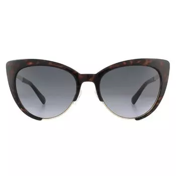 Солнцезащитные очки mos040s 086 9o гавана с градиентом Moschino, коричневый