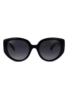 Солнцезащитные очки Moschino Eyewear MOS173/S с логотипом, черный