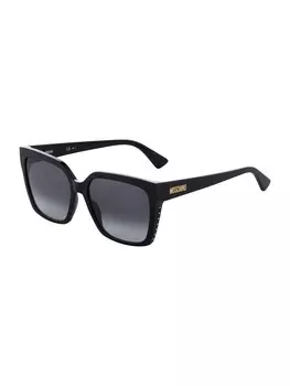 Солнцезащитные очки MOSCHINO Sunglasses, черный