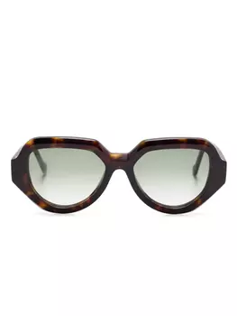 Солнцезащитные очки Moshe OPHY EYEWEAR, коричневый