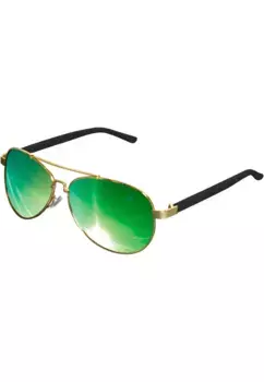Солнцезащитные очки MSTRDS "Аксессуары MSTRDS Солнцезащитные очки Mumbo Mirror", зеленый