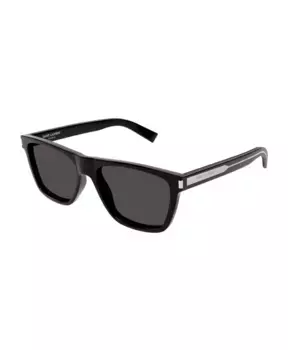 Солнцезащитные очки Naked с проволокой sl 619007 Saint Laurent, черный