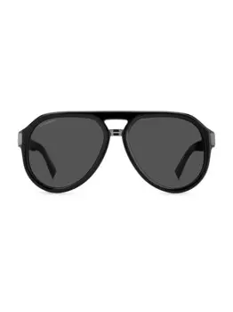 Солнцезащитные очки Navigator 57MM Dsquared2, черный