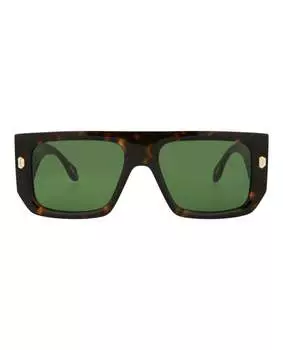 Солнцезащитные очки Navigator-Frame из ацетата Just Cavalli, цвет shiny dark havana