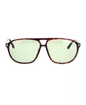 Солнцезащитные очки навигатор с линзами R Tom Ford, коричневый