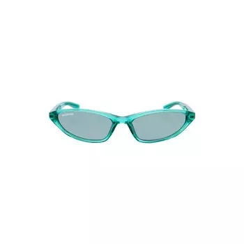 Солнцезащитные очки Neo Oval 2.0 BALENCIAGA, зеленый