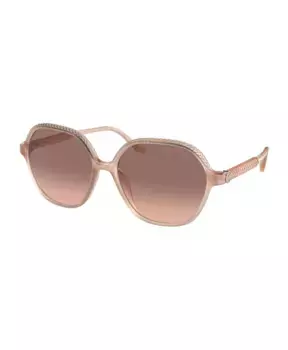 Солнцезащитные очки неправильной формы bali mk2186u Michael Kors, розовый
