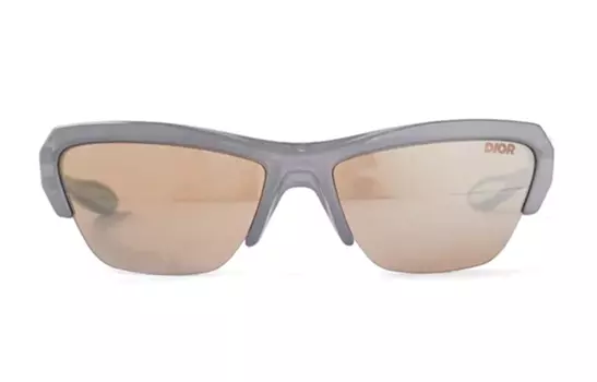 Солнцезащитные очки нестандартной формы, мужские, серые DIOR