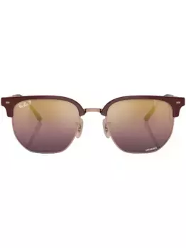 Солнцезащитные очки New Clubmaster Ray-Ban, красный