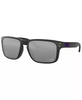 Солнцезащитные очки NFL Collection, Baltimore Ravens OO9102 55 HOLBROOK Oakley, черный