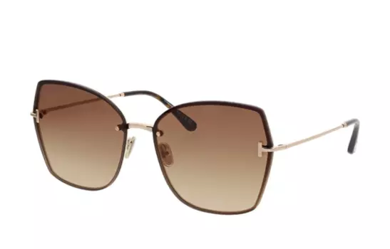 Солнцезащитные очки Nickie в геометрической оправе TOM FORD