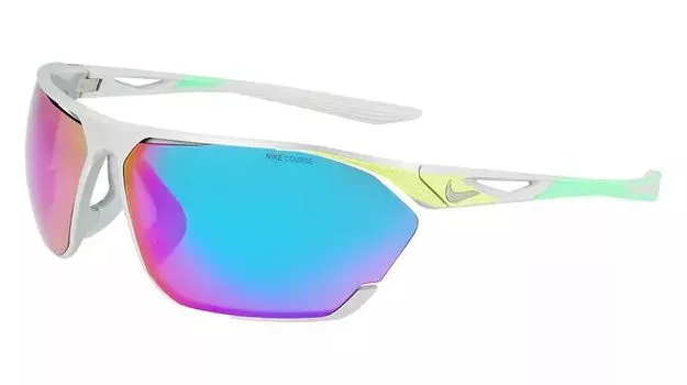 Солнцезащитные очки Nike Stratus, серебрянный/бирюзовый