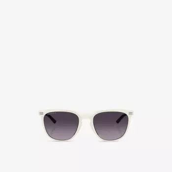 Солнцезащитные очки Oakley квадратные из ацетата, прозрачный