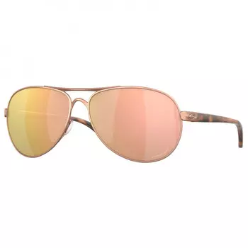 Солнцезащитные очки Oakley Women's Feedback Prizm S3 (VLT 13%), цвет Satin Rose Gold