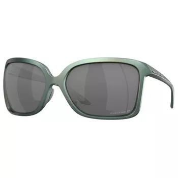 Солнцезащитные очки Oakley Women's Prizm Wildrye S3 (VLT 11%), цвет Matte Silver/Blue Colorshift