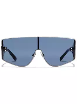 Солнцезащитные очки Occhiale в геометричной оправе Dolce & Gabbana Eyewear, серебяный