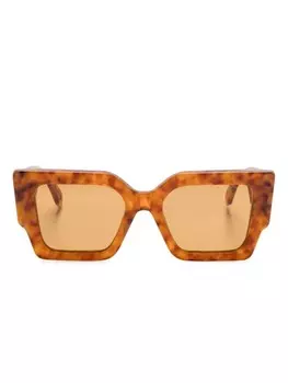 Солнцезащитные очки Off-White Catalina, коричневый