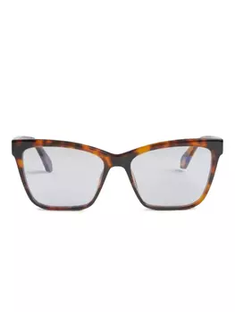 Солнцезащитные очки Off-White Eyewear в квадратной оправе, коричневый
