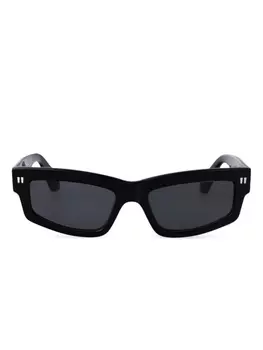 Солнцезащитные очки Off-White Eyewear в прямоугольной оправе, черный
