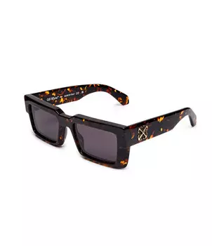 Солнцезащитные очки OFF-WHITE OERI114, цвет tartaruga